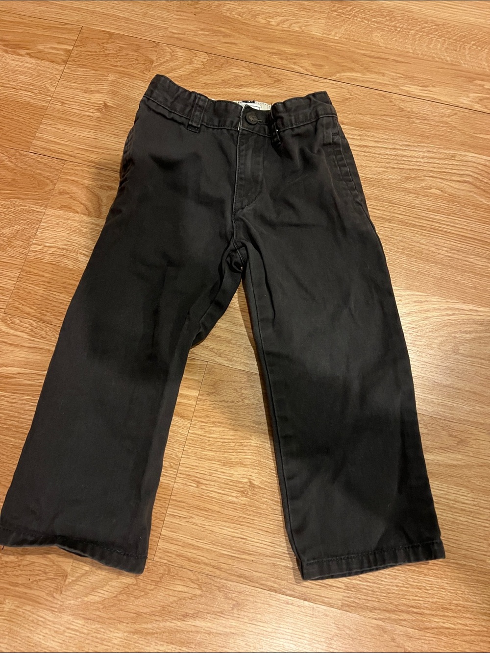 Place Black Straight-Leg Casual Pants